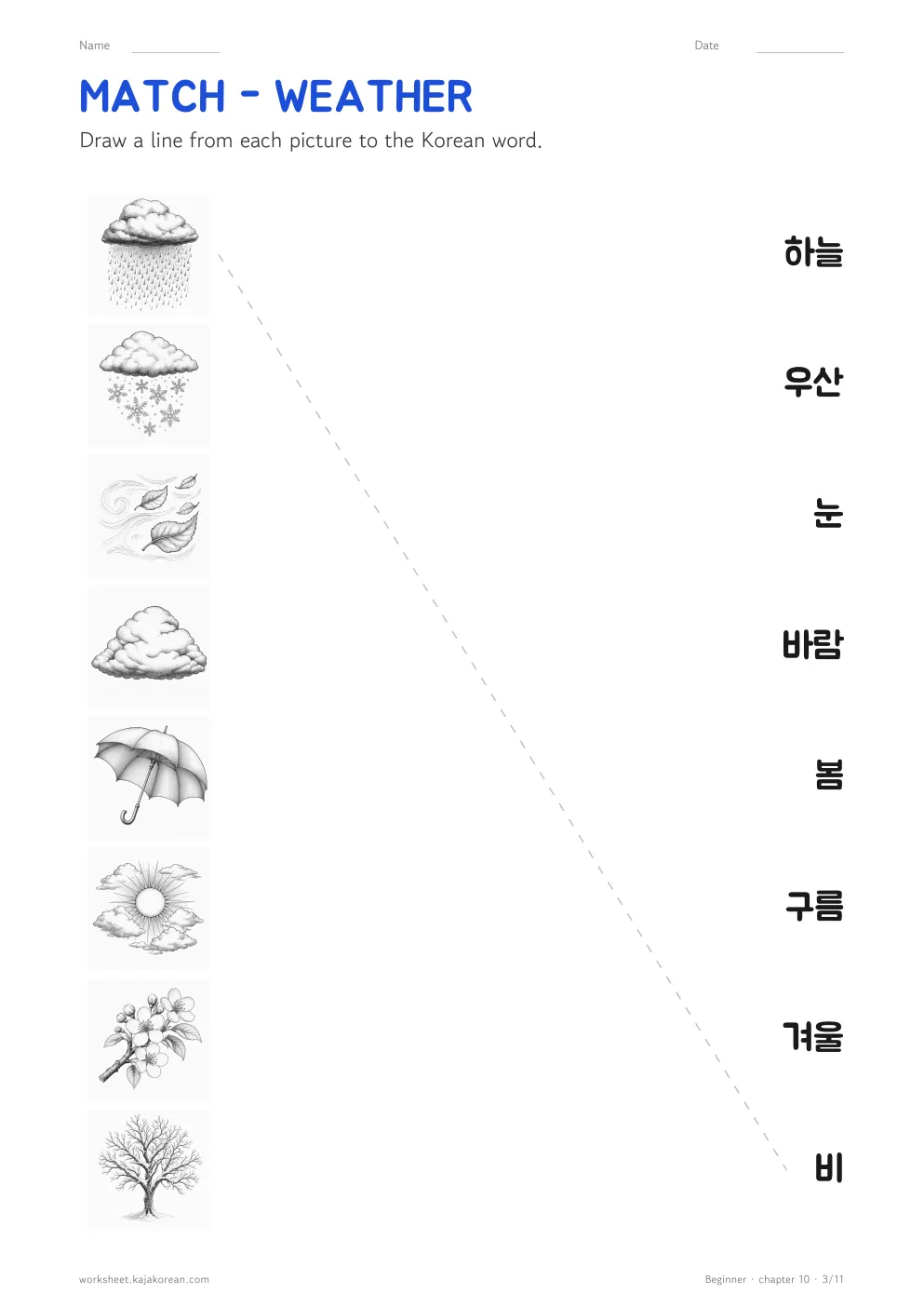 Weather and Seasons — page 3