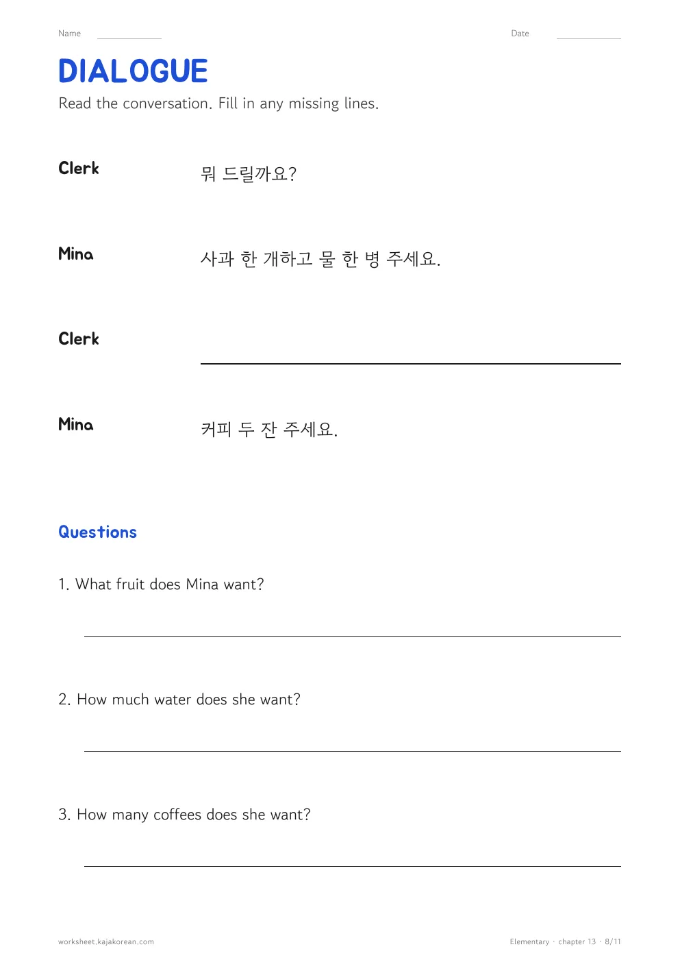 Count Words — page 8