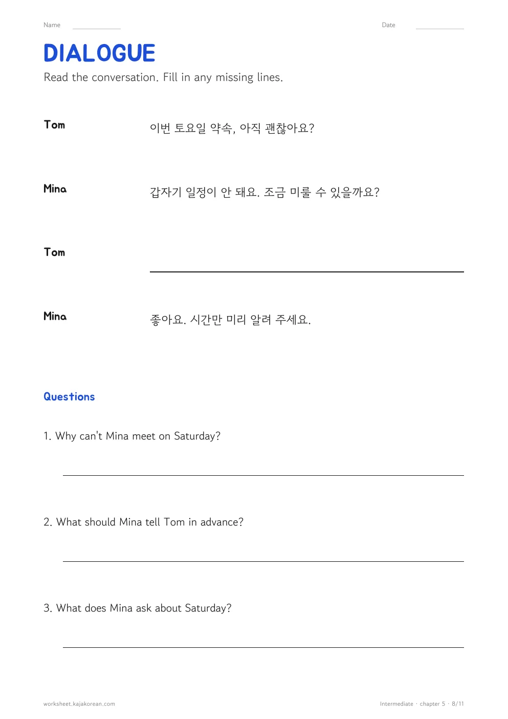 Plans and Appointments — page 8