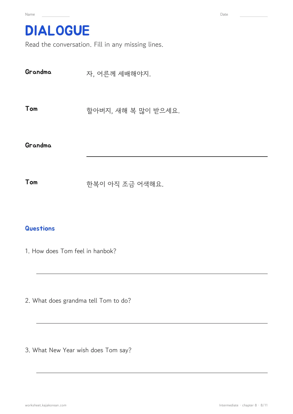 Korean Holidays — page 8
